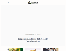 Tablet Screenshot of laespiraleducativa.org